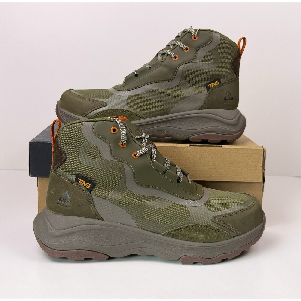 Teva Geotrecca Boot Men's Size 9.5 Dark Olive/Desert Taupe B Grade BG1129588